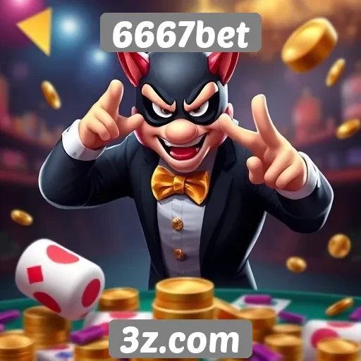 Variedade de jogos disponíveis na plataforma 6667bet